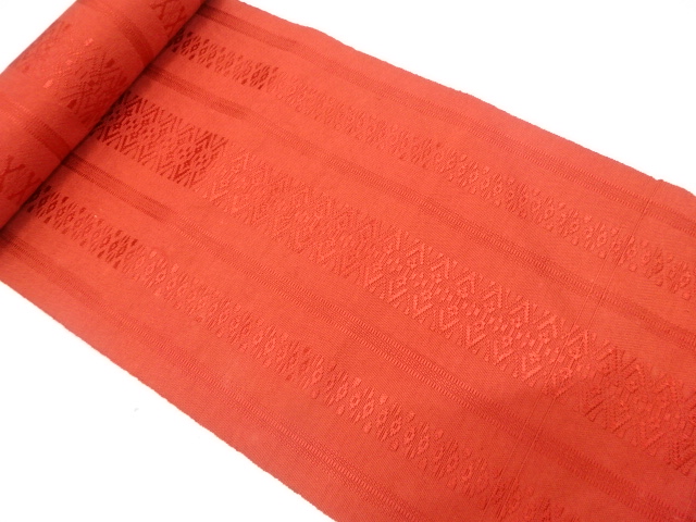 JAPANESE KIMONO / ANTIQUE BOLT FOR HASSUN OBI / HAKATA